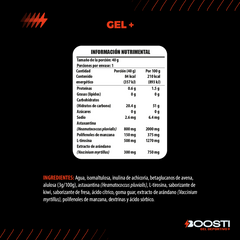 Caja Boosti Plus Gel Energético Deportivo con Antioxidantes