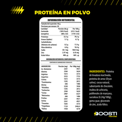 Boosti Proteína Vegetal en Polvo con Inulina y Zinc 1.38kg – Sabor Chocolate
